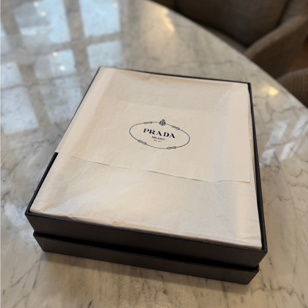 PRADA Satin Crystal Mini Re-Edition 2000 Bag Cristal - Picture 12 of 15